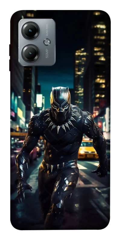 Чохол на Motorola Moto G14 Black Panther фото 1 з 1