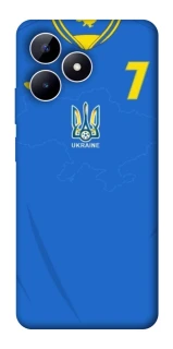 Чехол на Realme Note 50 5G UA-Football ver.4 фото 1 из 1
