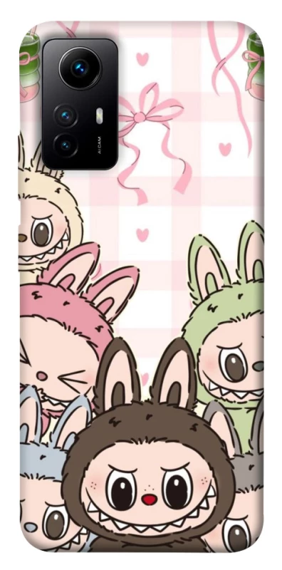 Чохол на Xiaomi Redmi Note 12S All Labubu 2 фото 1 з 1