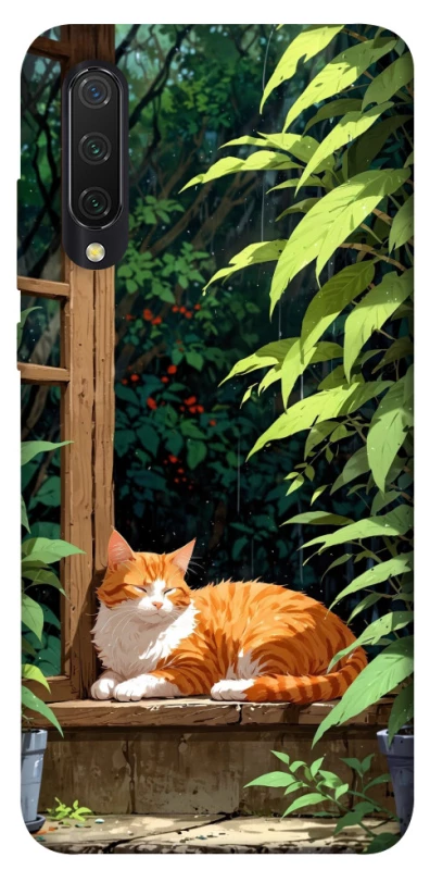 Чохол на Xiaomi Mi CC9 / Mi 9 Lite red cat фото 1 з 1