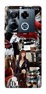 Чохол на Infinix Note 40 Pro 4G Fashion collage ver.13 фото 1 з 1