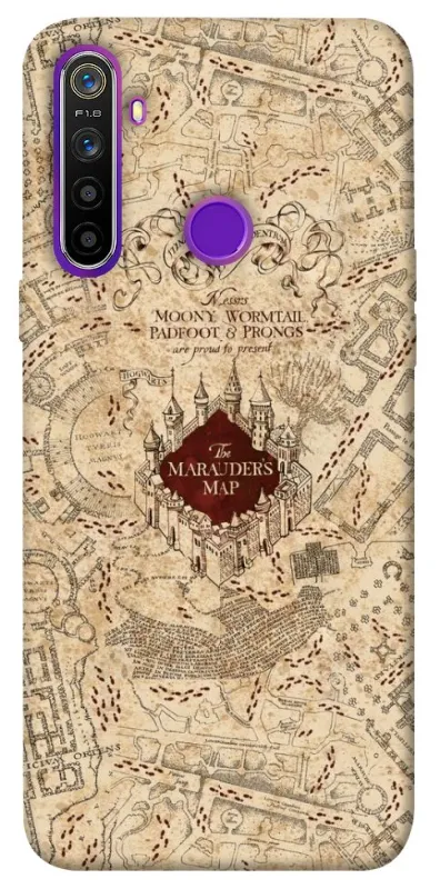 Чохол на Realme 5 Marauders map фото 1 з 1