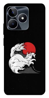 Чехол на Realme C53 Волны Японии v2 фото 1 из 1