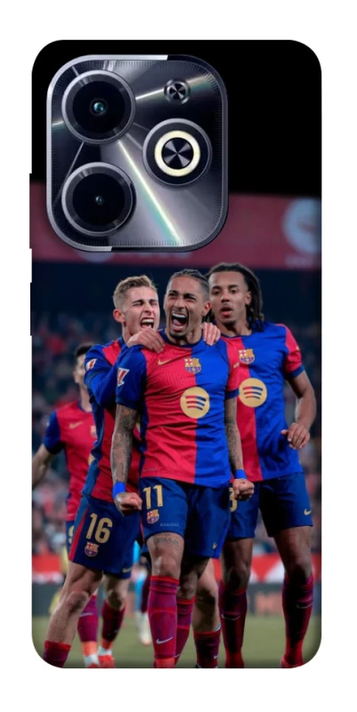 Чохол на Infinix Hot 40i FC Barcelona team фото 1 з 1