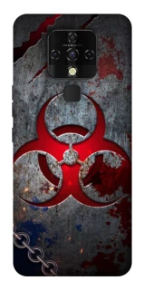 Чохол на TECNO Camon 16 SE Радіація v3 фото 1 з 1