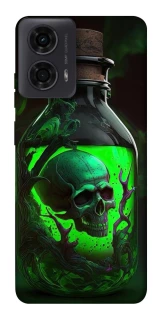 Чехол на Motorola Moto G04 Skull bottle фото 1 из 1