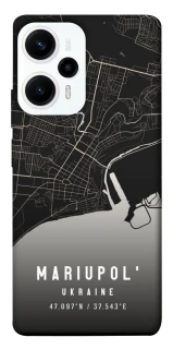 Чехол на Xiaomi Poco F5 / Note 12 Turbo Mariupol map фото 1 из 1
