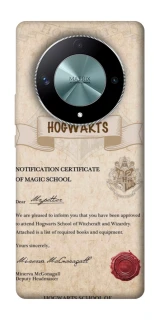 Чехол на Huawei Magic6 Lite The Hogwarts acceptance letter фото 1 из 1