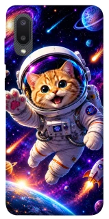 Чохол на Samsung Galaxy A02 Space Cat фото 1 з 1