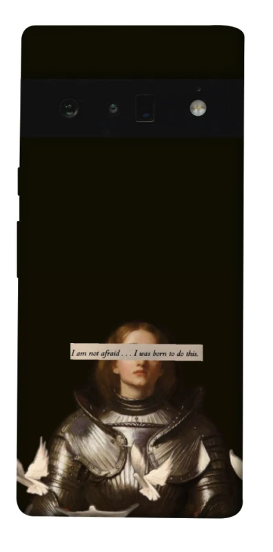Чехол на Google Pixel 6 Pro Not afraid фото 1 из 1