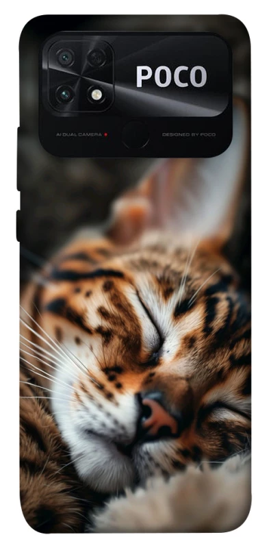 Чохол на Xiaomi Poco C40 Cat paws фото 1 з 1