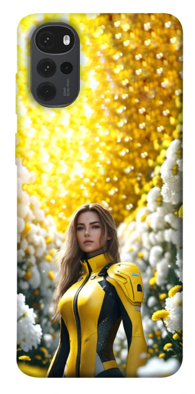 Чохол на Motorola Moto G22 Cyber space girl ver.2 фото 1 з 1