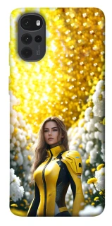Чехол на Motorola Moto G22 Cyber space girl ver.2 фото 1 из 1