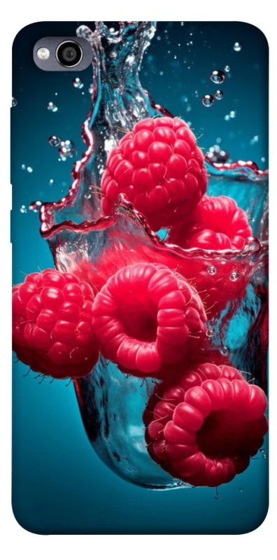 Чехол на Xiaomi Redmi 4a Малинка в воде фото 1 из 1