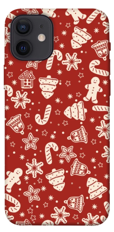 Чохол на Apple iPhone 12 (6.1") Новорічний v3 фото 1 з 1