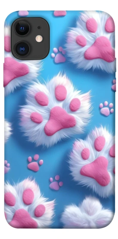 Чохол на Apple iPhone 11 (6.1") Cat paw фото 1 з 1