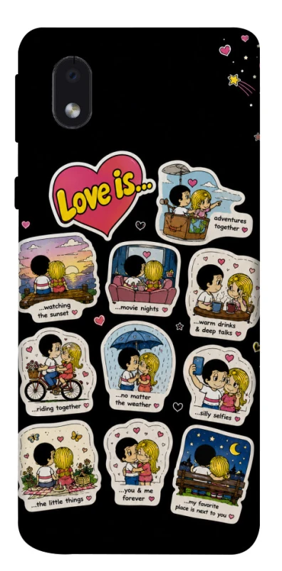 Чехол на Samsung Galaxy M01 Core / A01 Core Love is ver.4 фото 1 из 1