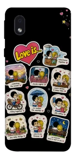 Чехол на Samsung Galaxy M01 Core / A01 Core Love is ver.4 фото 1 из 1