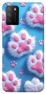 Чохол на Xiaomi Poco M3 Cat paw фото 1 з 1
