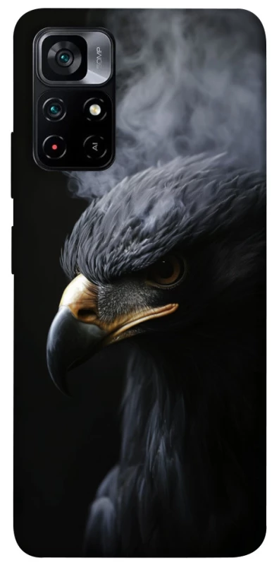 Чехол на Xiaomi Poco M4 Pro 5G black eagle фото 1 из 1