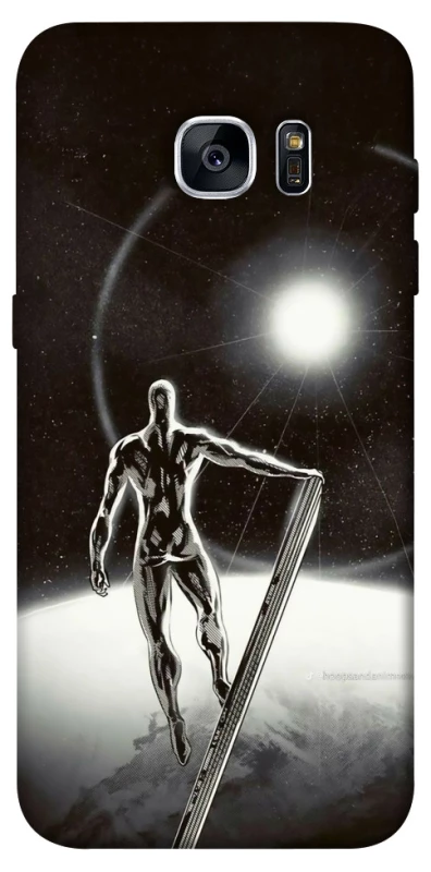 Чохол на Samsung G935F Galaxy S7 Edge Срібний серфер фото 1 з 1