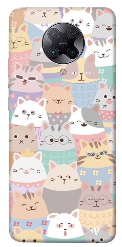 Чехол на Xiaomi Redmi K30 Pro / Poco F2 Pro Funny Kittens ver.2 фото 1 из 1
