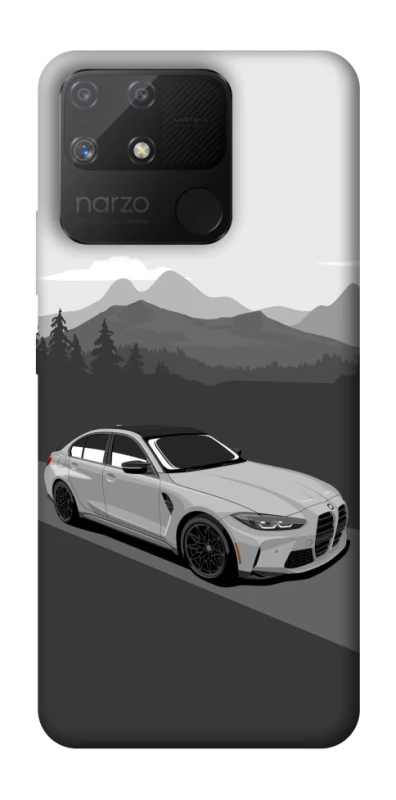 Чохол на Realme Narzo 50A BMW grey v3 фото 1 з 1