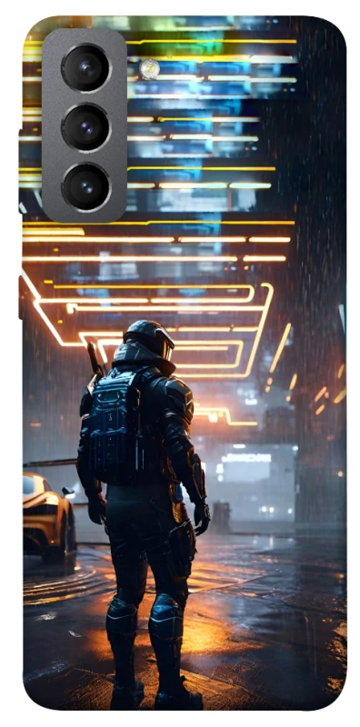 Чохол на Samsung Galaxy S21 FE Cyber character фото 1 з 1