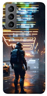 Чехол на Samsung Galaxy S21 FE Cyber character фото 1 из 1
