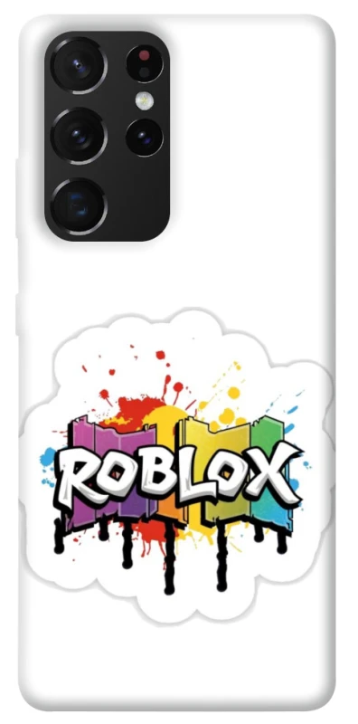 Чохол на Samsung Galaxy S21 Ultra Roblox logo ver.1 фото 1 з 1