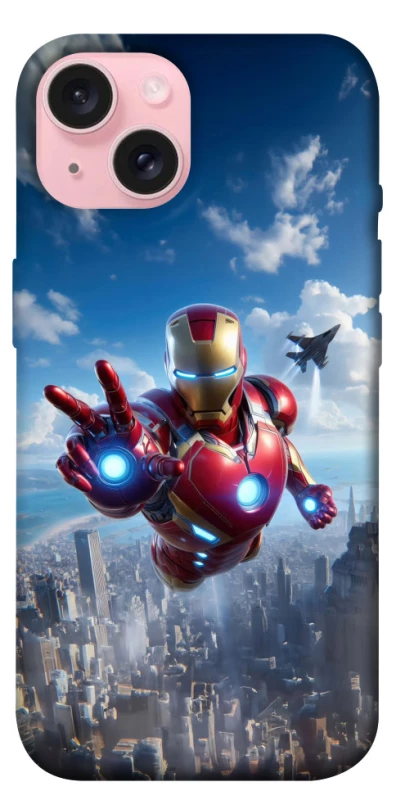 Чохол на Apple iPhone 15 (6.1") Ironman v3 фото 1 з 1
