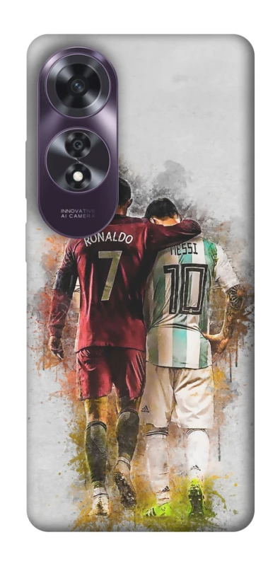 Чохол на Oppo A60 Ronaldo та Messi фото 1 з 1