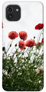 Чохол на Samsung Galaxy A03 Поле маків фото 1 з 1