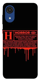Чехол на Samsung Galaxy A03 Core Horror Halloween фото 1 из 1