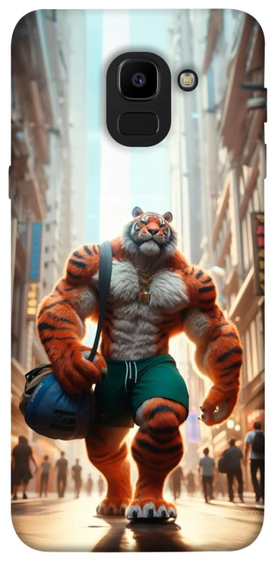 Чехол на Samsung J600F Galaxy J6 (2018) Тигр фото 1 из 1