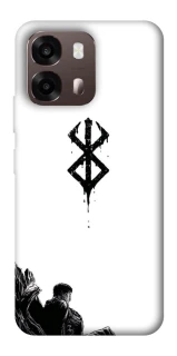 Чехол на Oppo A6 berserk white фото 1 из 2