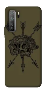 Чохол на Huawei Nova 7 SE Mil skull фото 1 з 1