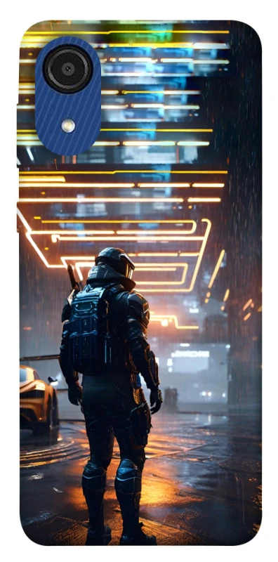 Чехол на Samsung Galaxy A03 Core Cyber character фото 1 из 1