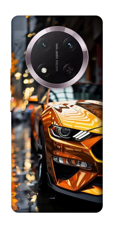 Чохол на Honor X9c Golden sports car фото 1 з 1