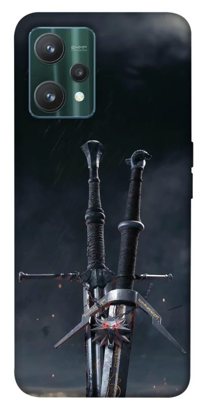 Чехол на Realme 9 Pro Мечи Ведьмака фото 1 из 1