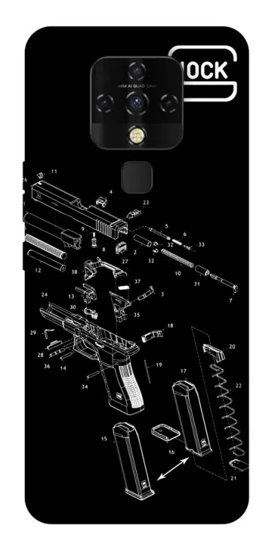 Чохол на TECNO Camon 16 SE LOCK фото 1 з 1
