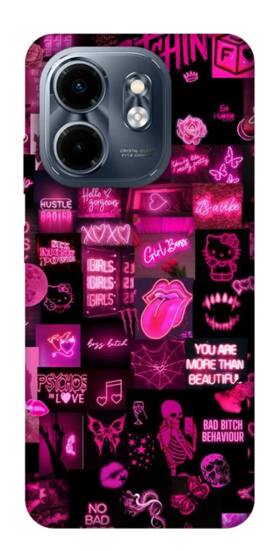 Чохол на Infinix Smart 9 4G / Hot 50i Hot collage ver.8 фото 1 з 1