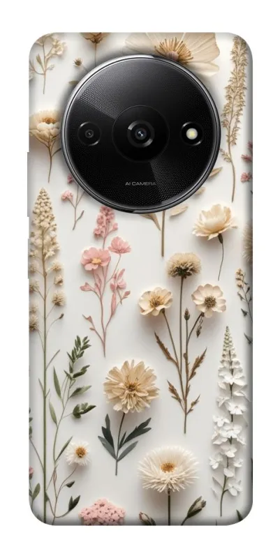 Чехол на Xiaomi Redmi A3 Floral design ver.1 фото 1 из 1