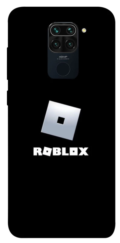 Чохол на Xiaomi Redmi Note 9 / Redmi 10X Roblox logo black фото 1 з 1