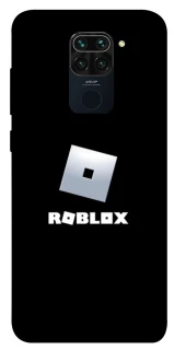 Чохол на Xiaomi Redmi Note 9 / Redmi 10X Roblox logo black фото 1 з 1