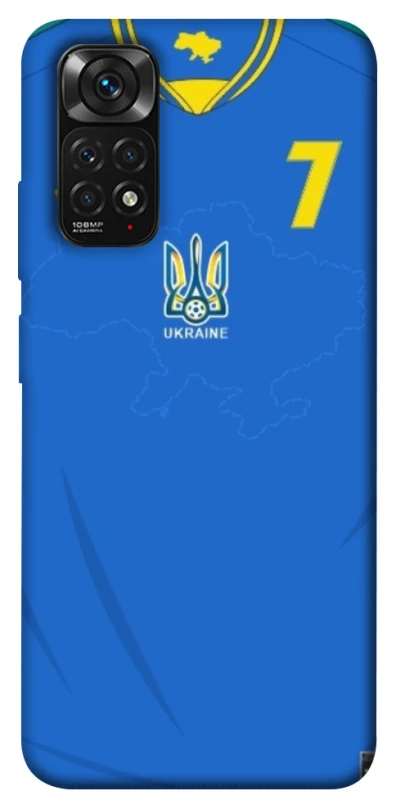 Чохол на Xiaomi Redmi Note 11 (Global) / Note 11S UA-Football ver.4 фото 1 з 1