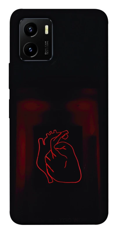 Чехол на Vivo Y15s Красное сердце фото 1 из 1