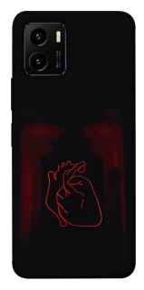 Чехол на Vivo Y15s Красное сердце фото 1 из 1