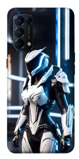 Чехол на Oppo Reno 5 4G Cyber space girl ver.6 фото 1 из 1