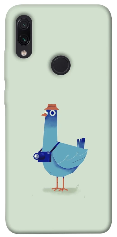 Чохол на Xiaomi Redmi Note 7 / Note 7 Pro / Note 7s Голуб-детектив фото 1 з 1